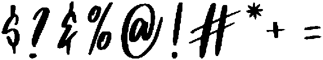 Midnight otf (400) Font OTHER CHARS
