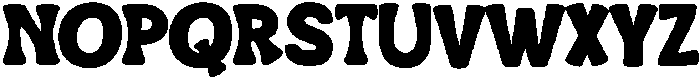 Midnite Folks Regular otf (400) Font UPPERCASE