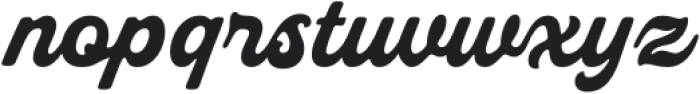 Midruns Script Regular otf (400) Font LOWERCASE
