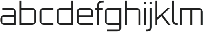 Midsole Light otf (300) Font LOWERCASE