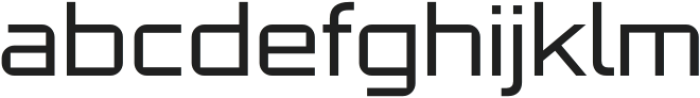 Midsole Wide Regular otf (400) Font LOWERCASE