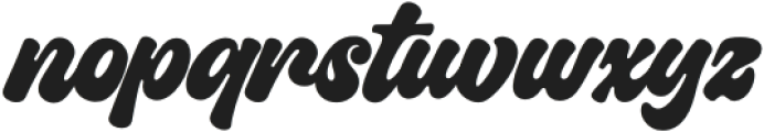 Midstar otf (400) Font LOWERCASE