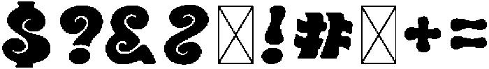 Midswell Regular otf (400) Font OTHER CHARS