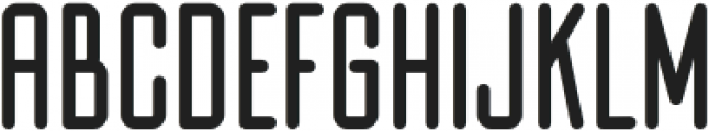 Midtown Condensed Bold otf (700) Font UPPERCASE