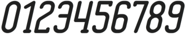 Midtown Serif Bold Slanted otf (700) Font OTHER CHARS