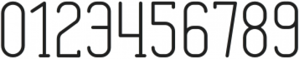 Midtown Serif Light otf (300) Font OTHER CHARS