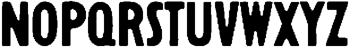 Midwell Regular otf (400) Font UPPERCASE