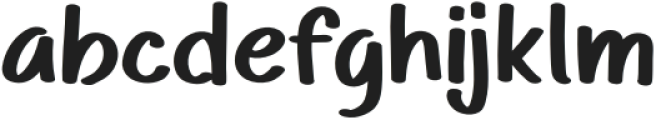 MieAyank otf (400) Font LOWERCASE