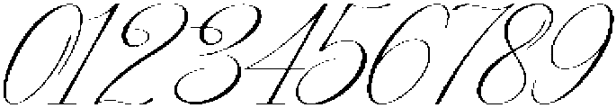 Mielssai Italic otf (400) Font OTHER CHARS