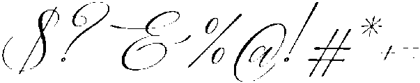 Mielssai Italic otf (400) Font OTHER CHARS