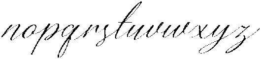 Mielssai Italic otf (400) Font LOWERCASE
