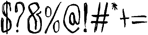 Mifolks otf (400) Font OTHER CHARS