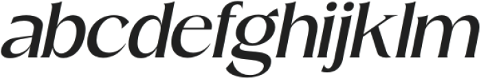 Migae-Italic otf (400) Font LOWERCASE