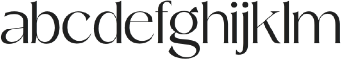 Migae Light otf (300) Font LOWERCASE