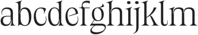 Migatsu Light otf (300) Font LOWERCASE