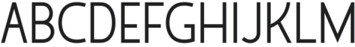 Migeko Regular otf (400) Font LOWERCASE