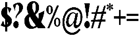 Mighast Black Condensed otf (900) Font OTHER CHARS