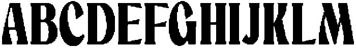 Mighast Black Condensed otf (900) Font UPPERCASE