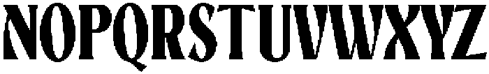 Mighast Black Condensed otf (900) Font UPPERCASE