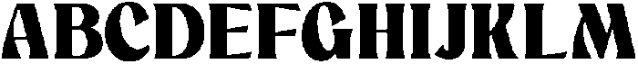 Mighast Black otf (900) Font UPPERCASE