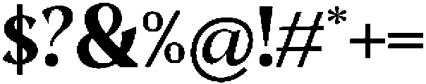 Mighast-Bold otf (700) Font OTHER CHARS