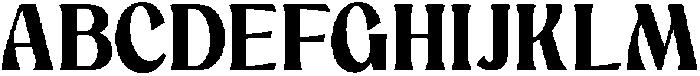 Mighast-Bold otf (700) Font UPPERCASE
