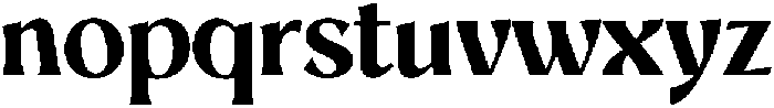 Mighast-Bold otf (700) Font LOWERCASE