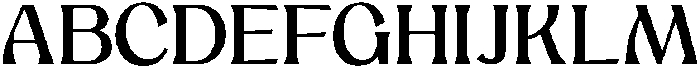 Mighast Expanded otf (400) Font UPPERCASE