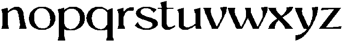 Mighast Expanded otf (400) Font LOWERCASE