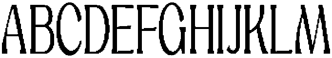 Mighast Light Condensed otf (300) Font UPPERCASE
