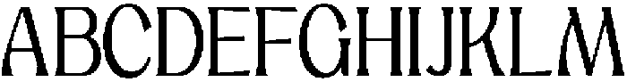 Mighast Light otf (300) Font UPPERCASE