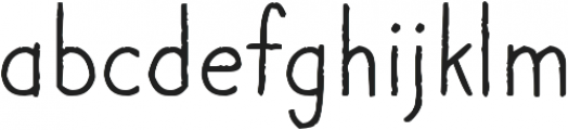 Might Could Pencil otf (400) Font LOWERCASE