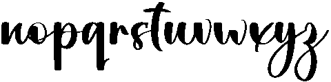 Mighty Mountain Regular otf (400) Font LOWERCASE