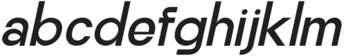 Mighty Regular Italic otf (400) Font LOWERCASE