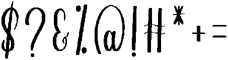 Mighty Regular otf (400) Font OTHER CHARS