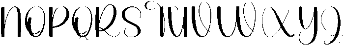 Mighty Regular otf (400) Font UPPERCASE