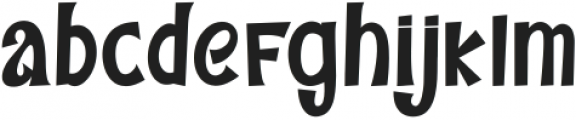Mighty Time otf (400) Font LOWERCASE
