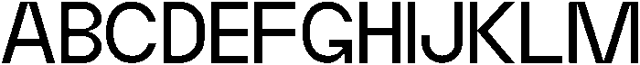 Mighty otf (400) Font UPPERCASE
