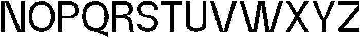 Mighty otf (400) Font UPPERCASE