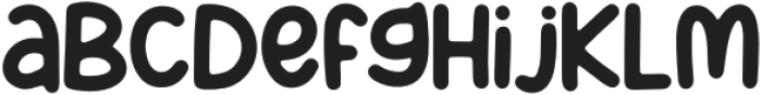 MightyYogurt-Regular otf (400) Font LOWERCASE