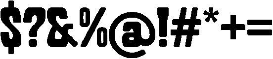 Mightyna otf (400) Font OTHER CHARS