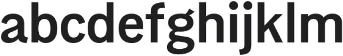 Migle Display Regular otf (400) Font LOWERCASE