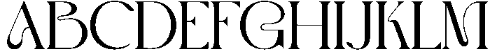 Miglen Regular otf (400) Font UPPERCASE