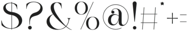 Migllon Regular otf (400) Font OTHER CHARS