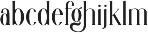 Mignitte Regular otf (400) Font LOWERCASE