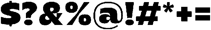 Migno Sans Black otf (900) Font OTHER CHARS