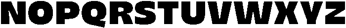 Migno Sans Black otf (900) Font UPPERCASE