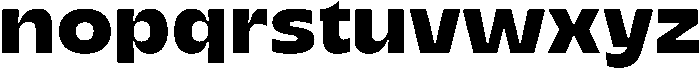 Migno Sans Bold otf (700) Font LOWERCASE