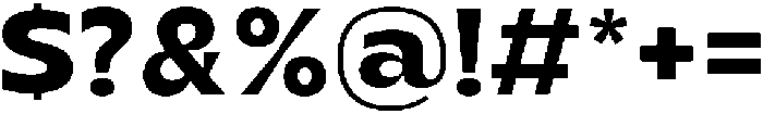 Migno Sans Demi otf (400) Font OTHER CHARS