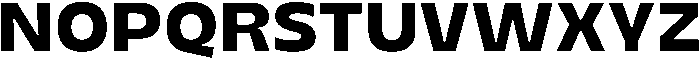 Migno Sans Demi otf (400) Font UPPERCASE